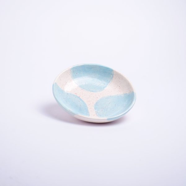 Plato Mediano Azul cielo #9 - Imagen 2