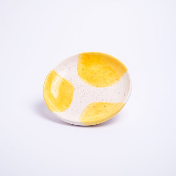 Plato Mediano Amarillo #8 - Imagen 2