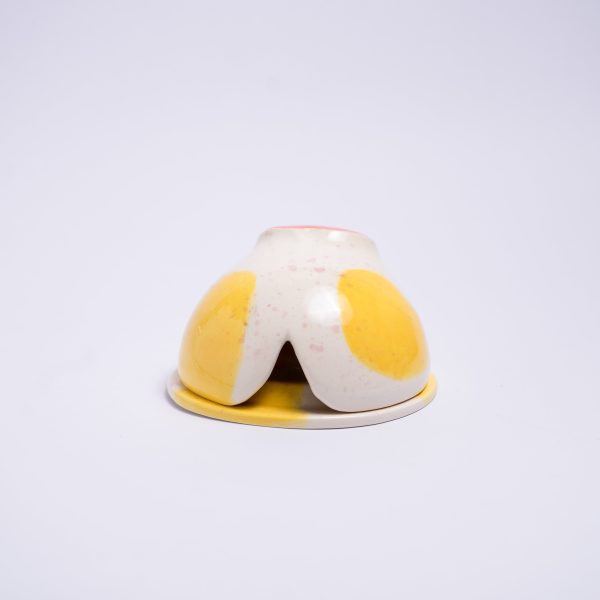 Incense Burner Kiss Amarillo #7 - Imagen 4