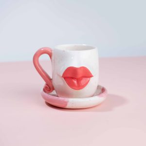 PROMO 1Taza Lips (A#5) + 1Platito